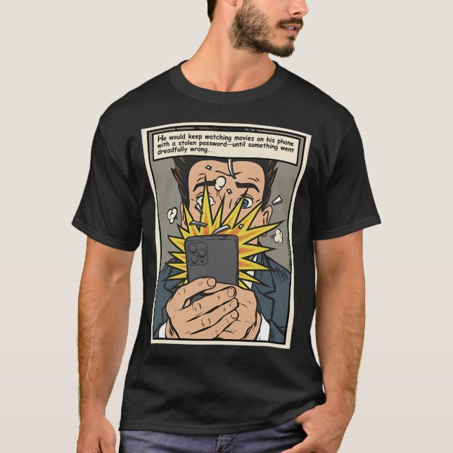 Camiseta Seu Telefone Responde 2 Por Buck (Frente)