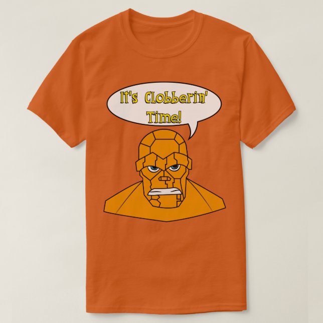 Camiseta Seu Tempo De Clobberação 4 (Frente do Design)