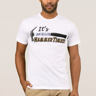 Camiseta Seu tempo do martelo de Akron