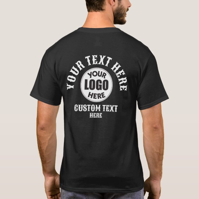 CAMISETA SEU TEXTO AQUI (Verso)