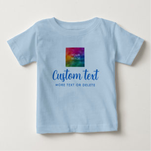 Camiseta Seu Texto Personalizado Enviar Foto Jersey Fino Az