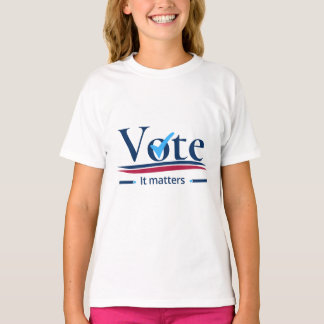 Camiseta Seu Voto É Importante