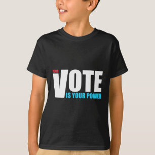 Camiseta Seu Voto É Seu Poder - Motivação - Todos Os Votos