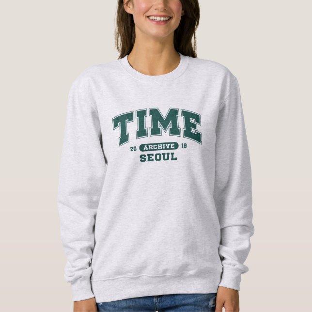 Camiseta Seul Archive Varsity Retro Design Fan Art (Frente)