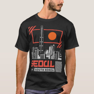 Camiseta Seul Coreia Coreano Kpop Coreia do Sul Kdrama Core