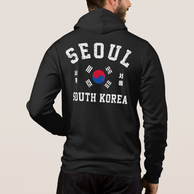 Camiseta Seul Coreia do Sul (Verso)