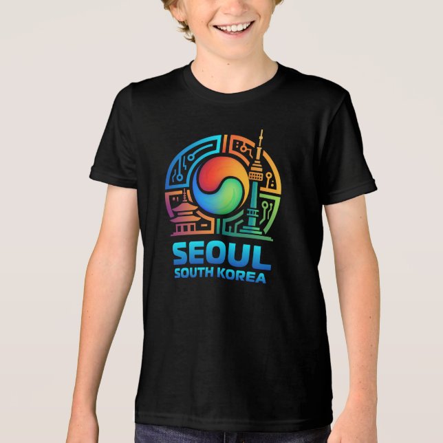 Camiseta Seul Coreia do Sul (Frente)