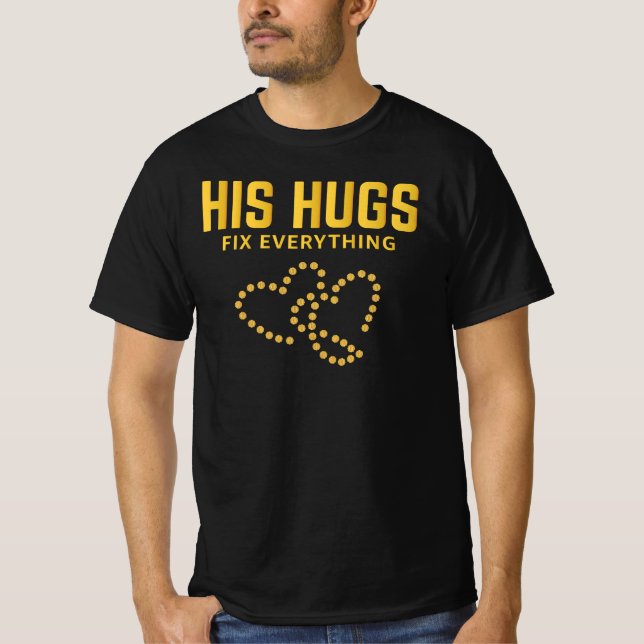 Camiseta Seus Abraços Corrigem Tudo (Frente)