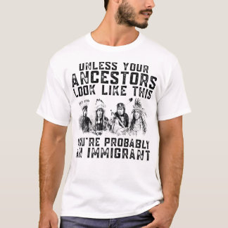 Camiseta Seus Ancestrais Se Parecem Com Isso Você É Provave