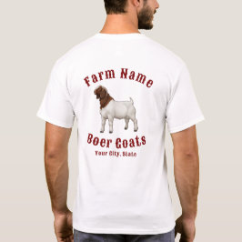 Camiseta Seus Caprinos Boer