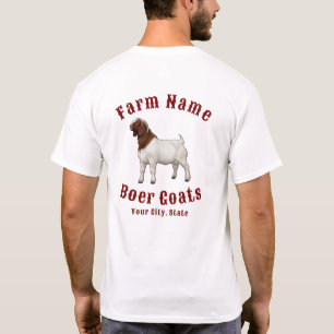 Camiseta Seus Caprinos Boer da Fazenda