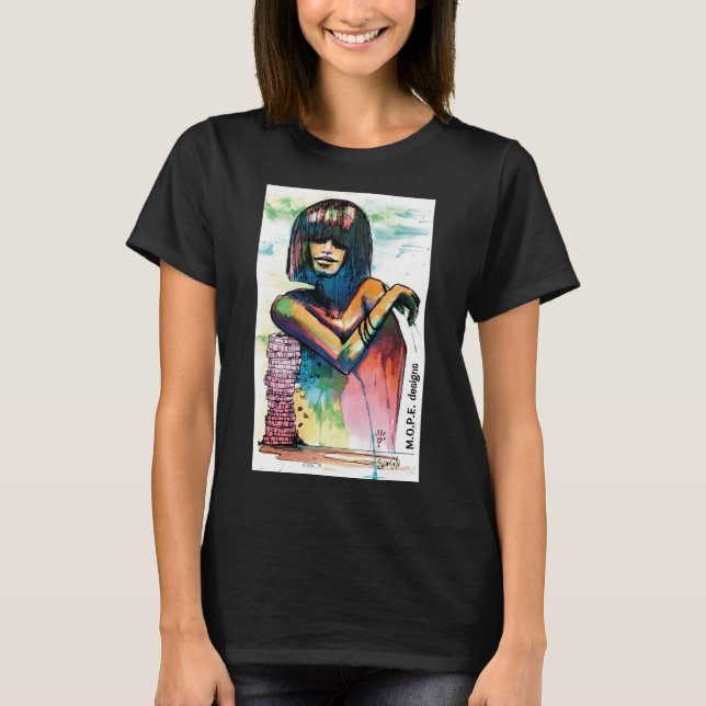 Camiseta Seus chipsets estão empilhados (Frente)