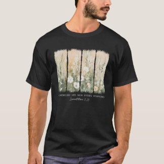 Camiseta Seus Compaixões São Novos Todas As Manhãs, Bíblia