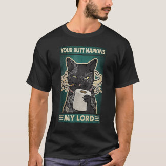 Camiseta Seus Lenços de Bunda Meu Senhor Tatuagens de Gato 