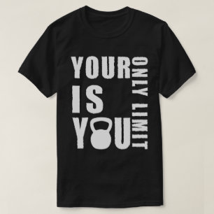 Camiseta Seus limites, sua inspiração no poder