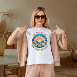 Camiseta Seus misericórdias são novas todas as manhãs