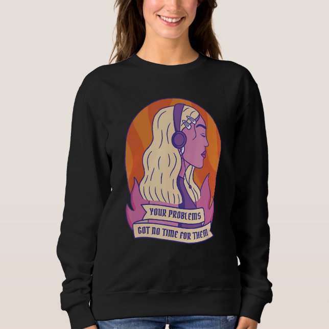 Camiseta Seus problemas não têm tempo (Frente)