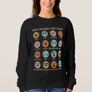 Camiseta Seus Sentimentos São Válidos Conscientização sobre