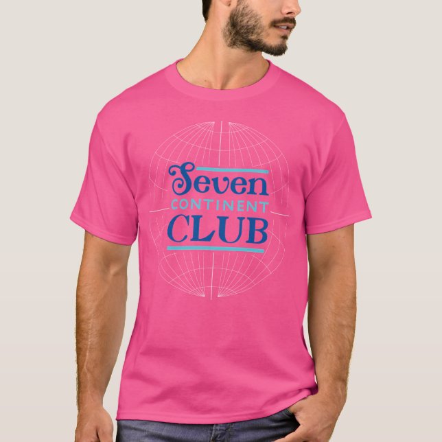 Camiseta Seven Continent Club Blue (Frente)