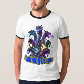 Camiseta Seven-Headed Lightning Dragon