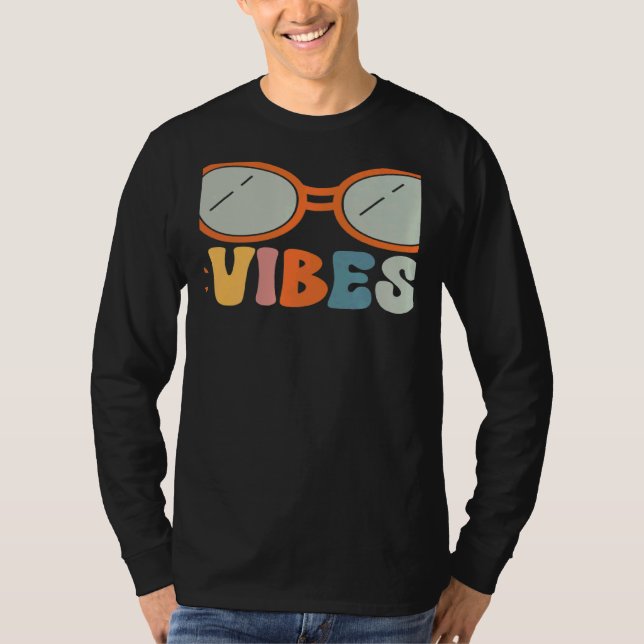Camiseta Seventh Grade Vibes 7th Grade Students Parents Tea (Frente)
