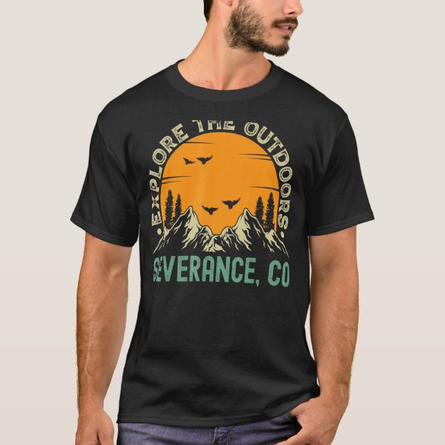 Camiseta Severance Colorado Explore O Exterior (Frente)