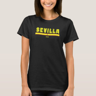 Camiseta Sevilha Espanha Bandeira Espanhola Espana Lembran