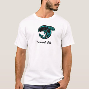 Camiseta Seward Alaska Native American Tribal Orca Killer W