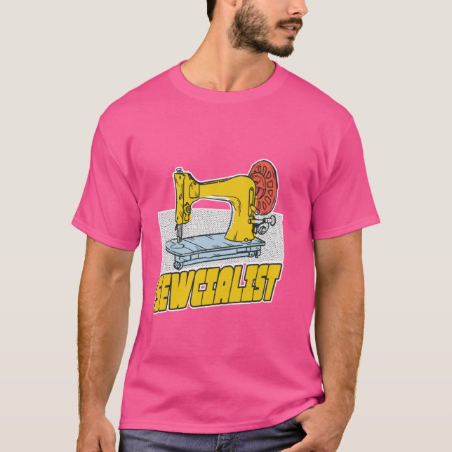 Camiseta Sewcialist Sewing Tailor (Frente)