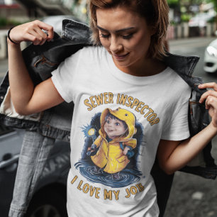 Camiseta Sewer Sentinel: O Corajoso Defensor