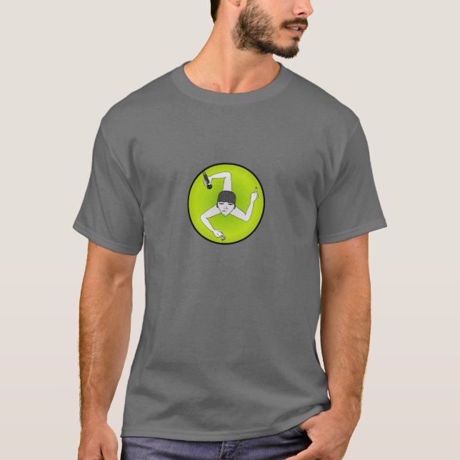 Camiseta Sewerside "Trinacria " (Frente)