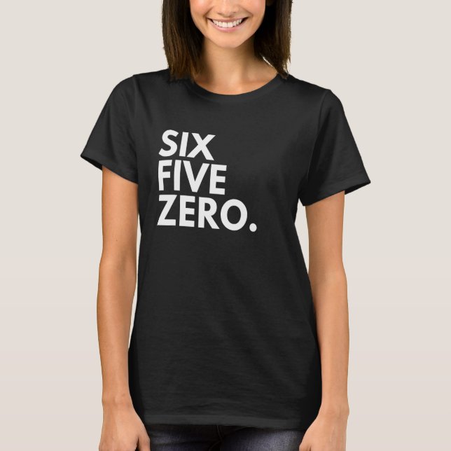 Camiseta SEX CINCO ZERO Area Code 650 San Mateo CA Californ (Frente)