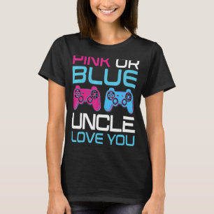 Camiseta Sexo Cor De Rosa Ou Azul Revela Vídeo Jogo Tio F