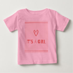 Camiseta Sexo Coração Cor-de-Rosa Bonito Revela Tee