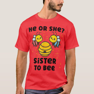 Camiseta Sexo De Bebê Correspondente Revela Festa Ele Ou El