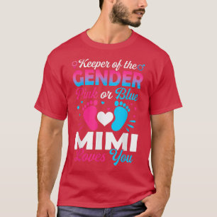 Camiseta Sexo De Bebê Revela Chá Rosa Ou Azul Amores De Mim