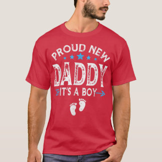 Camiseta Sexo de família bonito revela Pai novo e orgulhoso