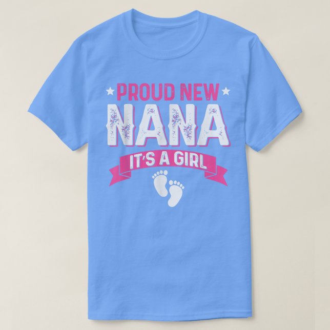 Camiseta Sexo de Família Engraçado Revela Orgulho Nova Nana (Frente do Design)