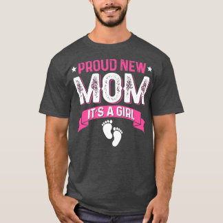 Camiseta Sexo de Família Engraçado Revela Orgulhosa Mãe Nov