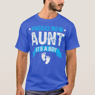 Camiseta Sexo de Família Engraçado Revela Orgulhosa Tia Nov