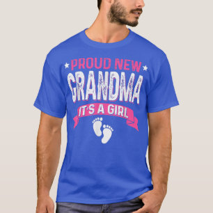 Camiseta Sexo de Família Engraçado Revela Vovó Nova Orgulho