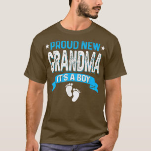 Camiseta Sexo de Família Engraçado Revela Vovó Nova Orgulho