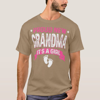 Camiseta Sexo de Família Engraçado Revela Vovó Nova Orgulho