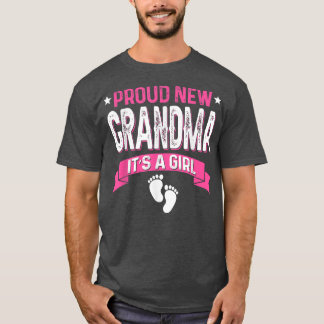 Camiseta Sexo de Família Engraçado Revela Vovó Nova Orgulho