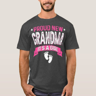 Camiseta Sexo de Família Engraçado Revela Vovó Nova Orgulho