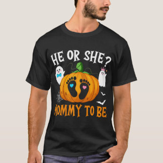 Camiseta Sexo De Halloween Revela Que Ele Ou Ela Mamãe Ser 