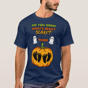 Camiseta Sexo de Halloween Revelar Festa Chá de fraldas de 