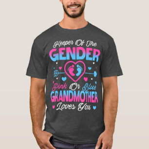 Camiseta Sexo Do Bebê Revela Chá Rosa Ou Avó Azul