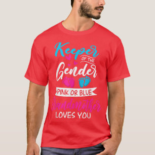 Camiseta Sexo Do Bebê Revela Chá Rosa Ou Avó Azul