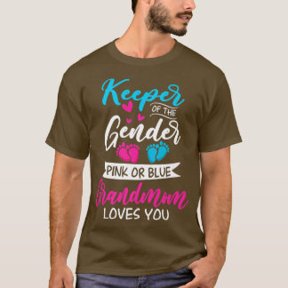 Camiseta Sexo Do Bebê Revela Chá Rosa Ou Azul Avó Lo